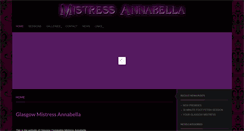 Desktop Screenshot of glasgow-mistress.com