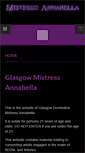 Mobile Screenshot of glasgow-mistress.com